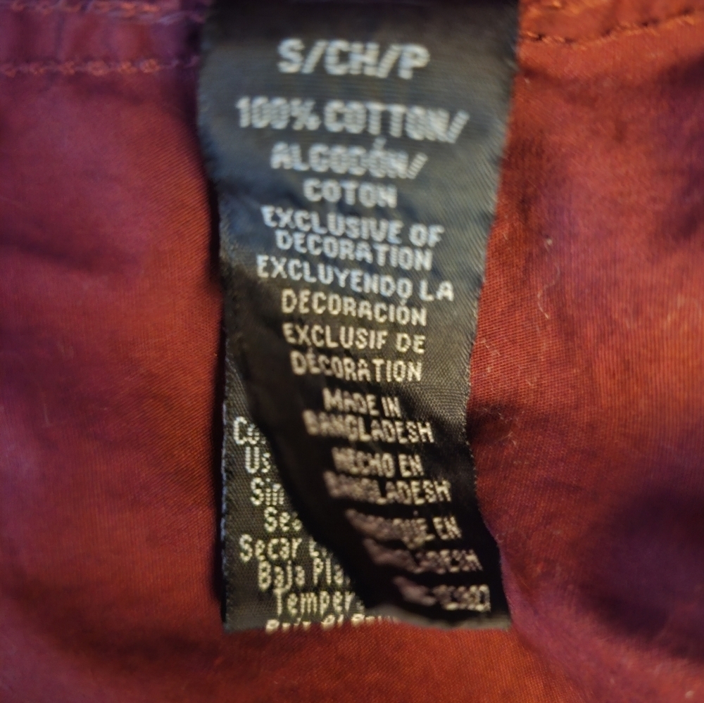 Grill clothing slim fit button down short sleeve Youth size S - Picture 8 of 8